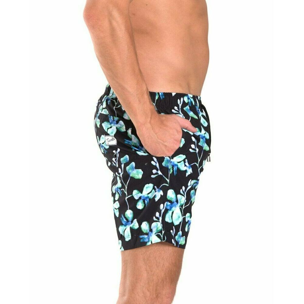 FRANKS Australia men's Waterhouse Night swim trunks shorts mid length Sz XL NEW - Picture 3 of 6